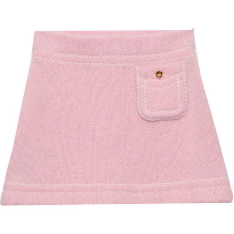 PRADA Triangle logo Cashmere Miniskirt