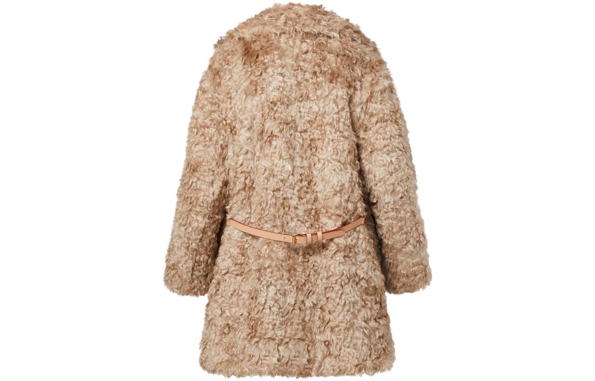 LOUIS VUITTON Oversized Faux Fur Coat