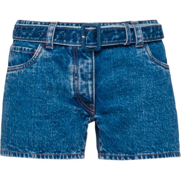 PRADA Casual Shorts Women's Blue