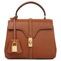 CELINE Calfskin Shoulder Bag, Crossbody Bag, Handbag Mini Women's Tawny