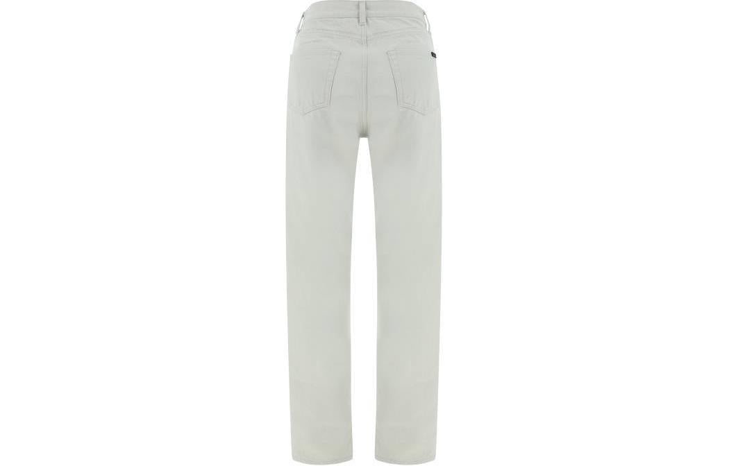 SAINT LAURENT High Waist Slim Fit Jeans