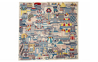 HERMES Silk Scarves Women's Multicolor