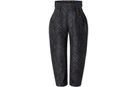 LOUIS VUITTON New Quarterly Products Of LV Casual Pants Women's Black