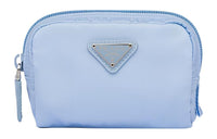 PRADA Fabric Clutch Women's Light Blue