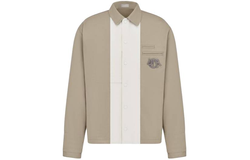 DIOR Coach Jacket Jackets Coats Men's Beige
