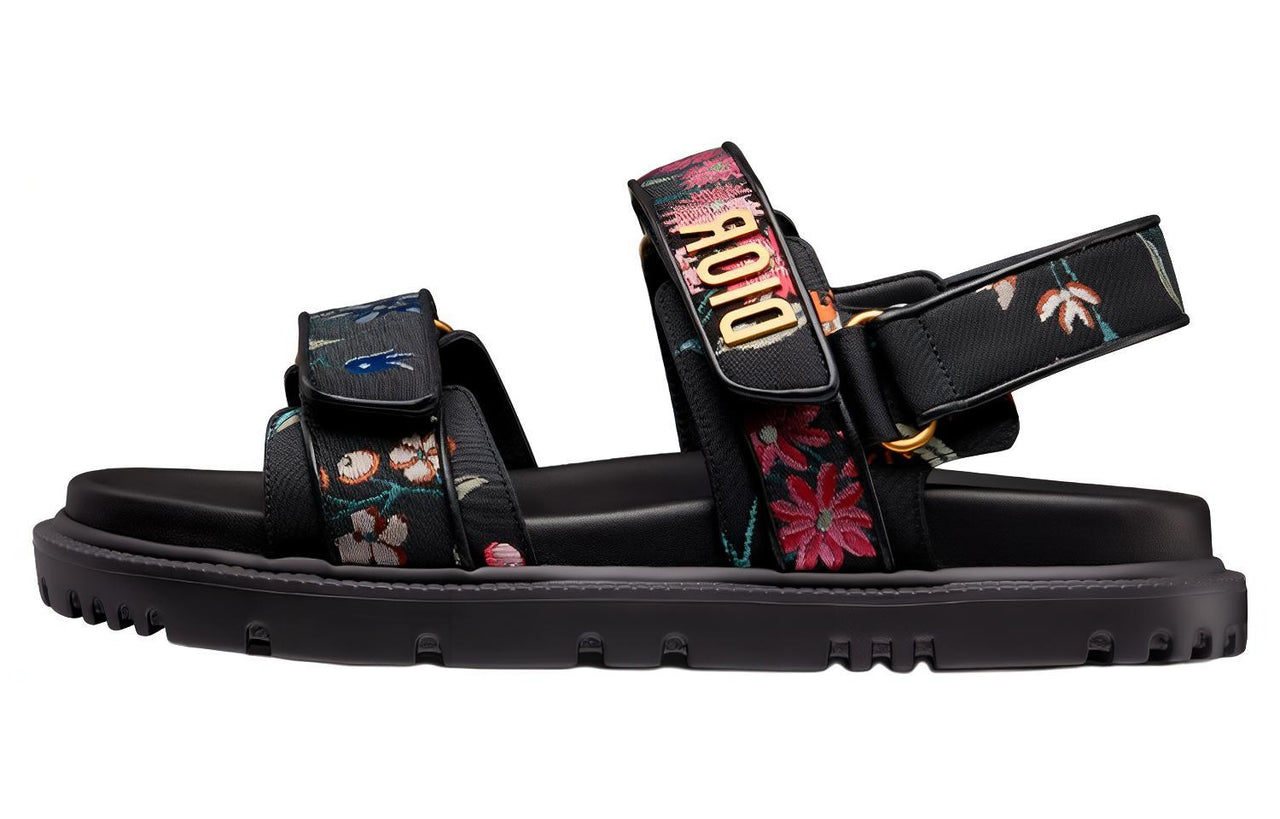 DIOR act Sandal Black Multicolor Women's