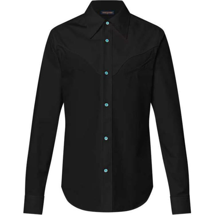 LOUIS VUITTON FW24 Shirt Men's Black