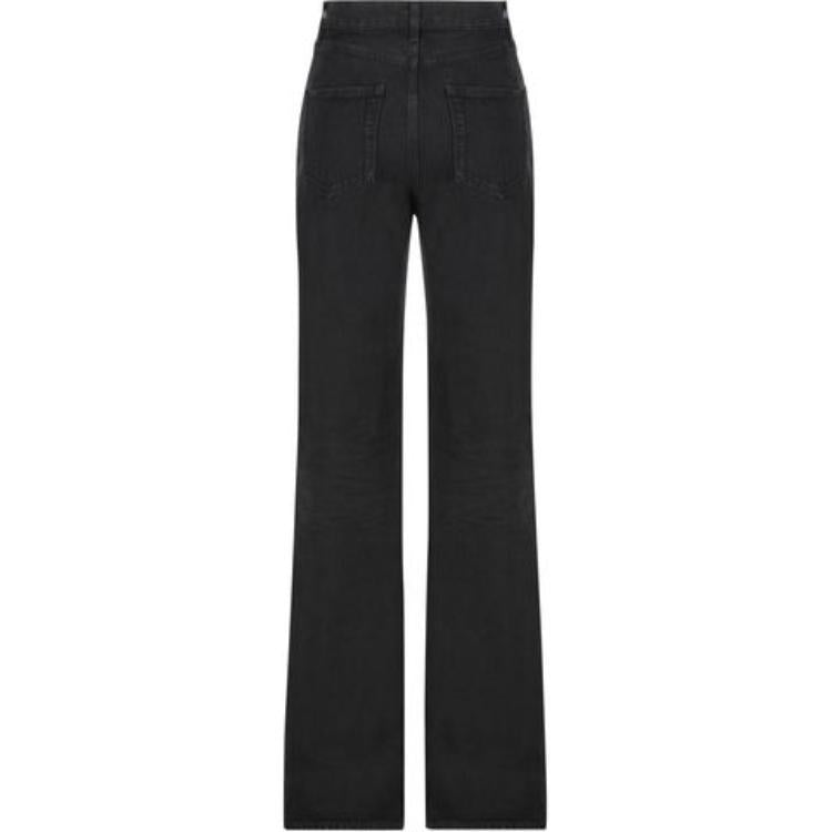 SAINT LAURENT Belt Looped Straight Leg Jeans