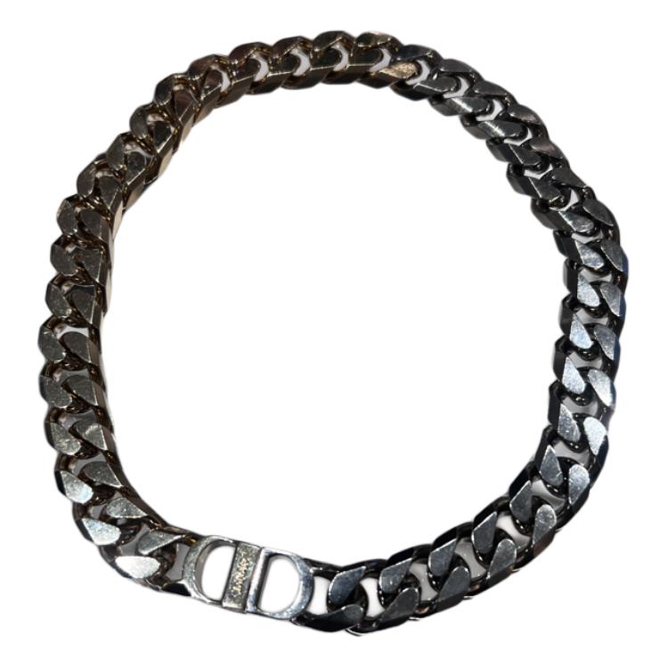 DIOR Brass, Silver Plated, Gold Plated Necklaces Men's Gold
