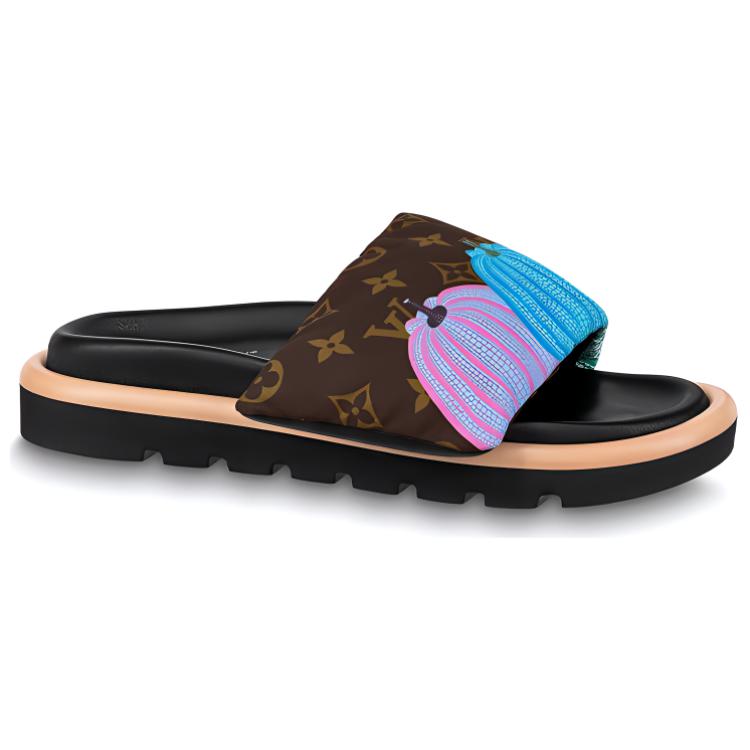 LOUIS VUITTON X Yayoi Kusama Pillow Slides Women's