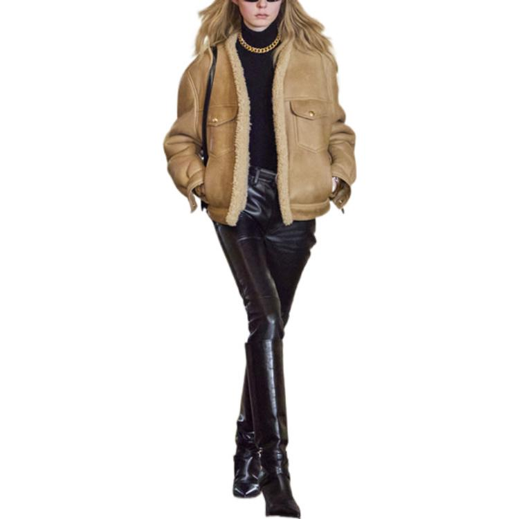 CELINE FW22 Casual Pants Women's Black