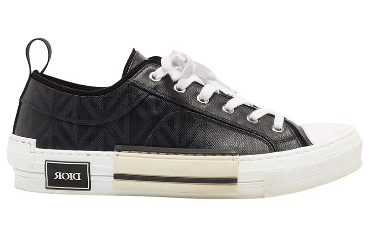 DIOR B23 Low Top Black Cd Diamond