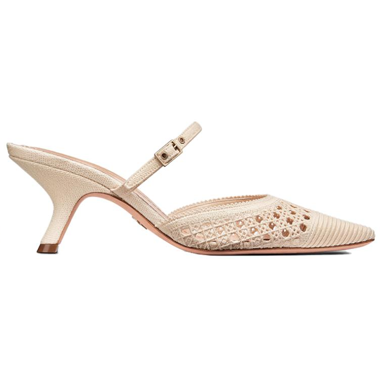 DIOR Capture Cone Heel High Heels Women's Pink