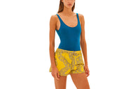 HERMES Casual Shorts Women's Yellow
