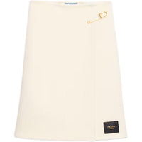 PRADA SS25 Casual Long Skirt Women's Beige