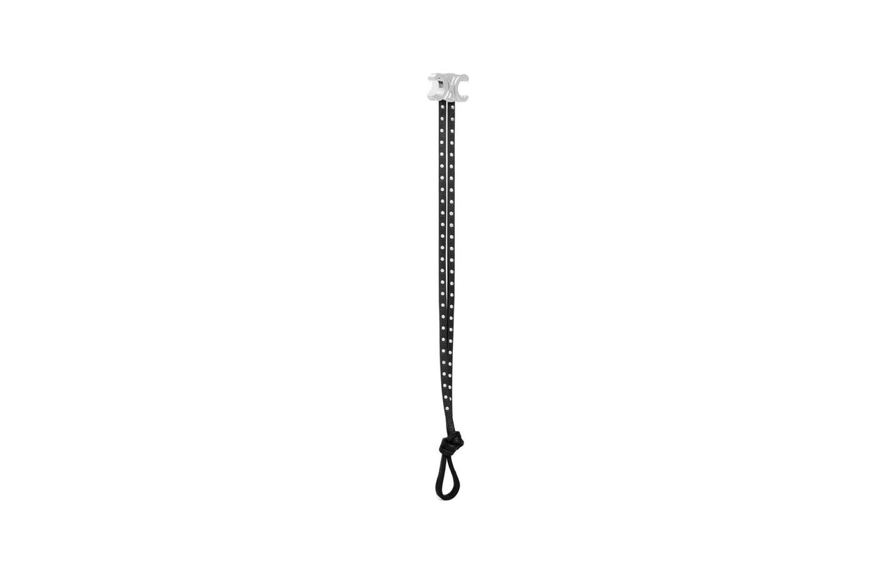 CELINE Bracelet In Brass With Rhodium Finish Triomphe Stud Clasp