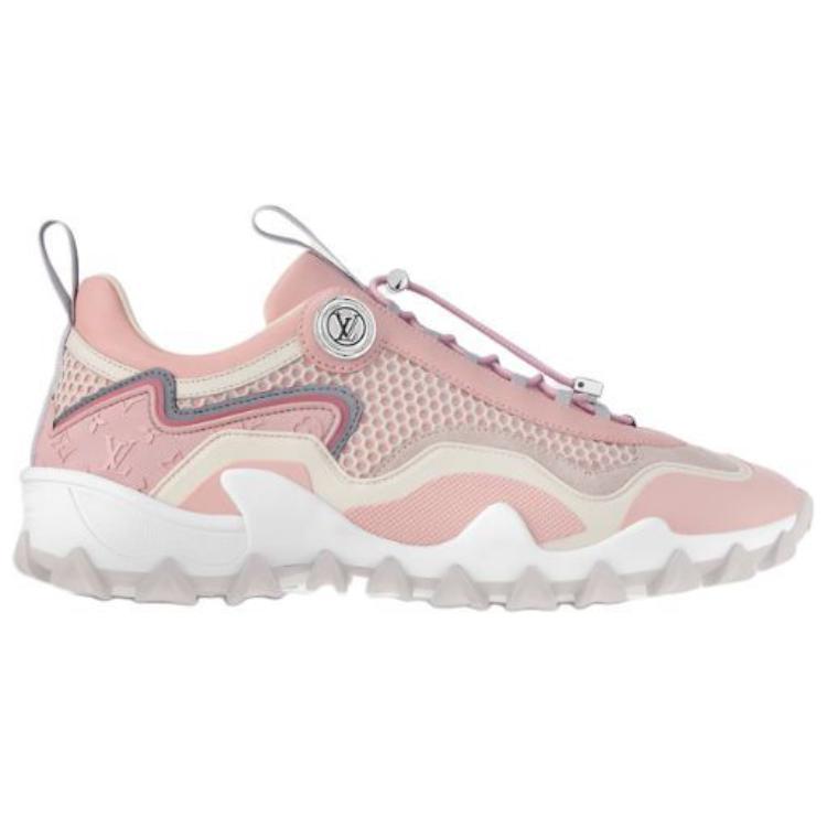 LOUIS VUITTON Rush Low-Top Casual Shoes Women's Pink
