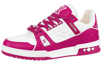LOUIS VUITTON Lv Trainer 'White Fuchsia'