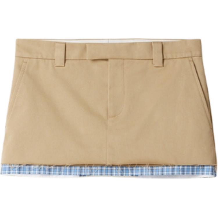 MIU MIU Contrasting trim Skirt
