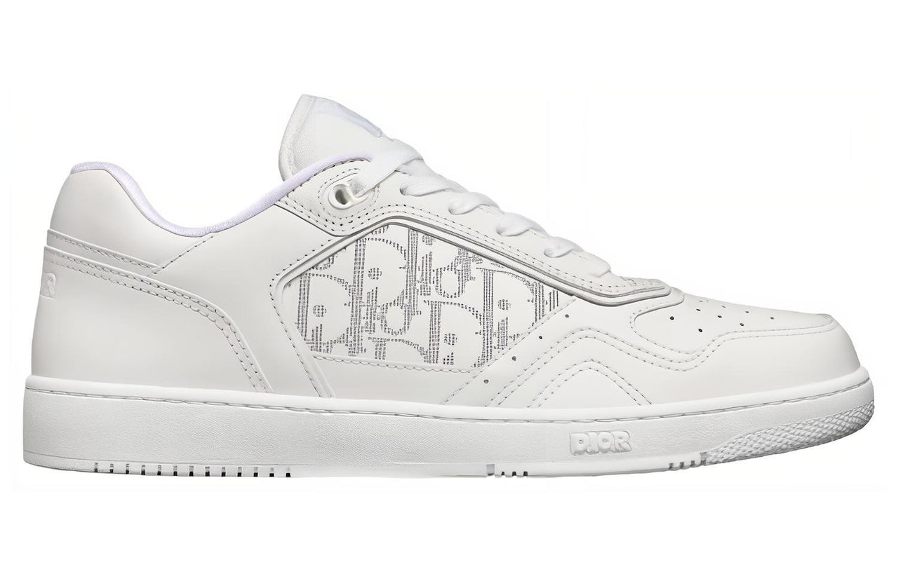 DIOR B27 Low Top White Calfskin