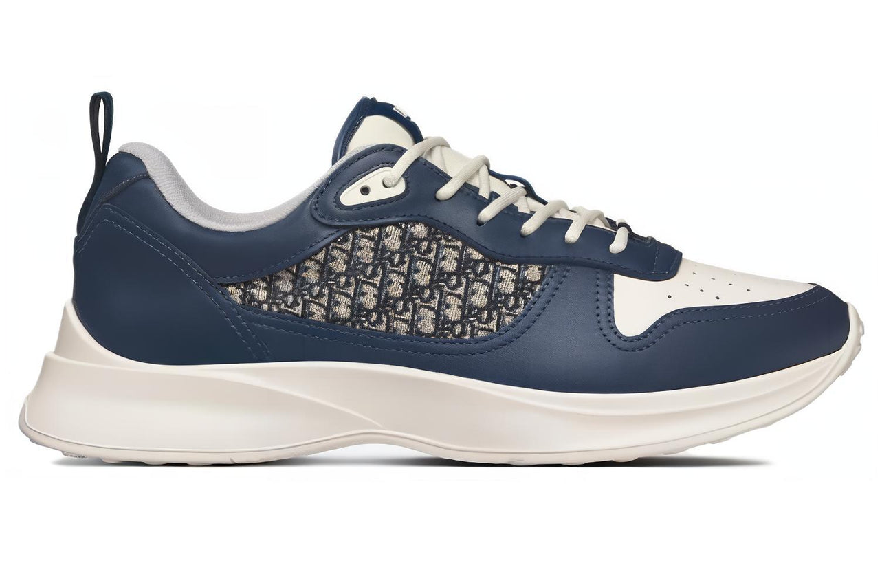 DIOR B25 Runner Navy Blue Oblique Jacquard