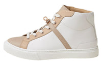 HERMES Daydream Stylish Skateboarding Shoes Women's White Brown