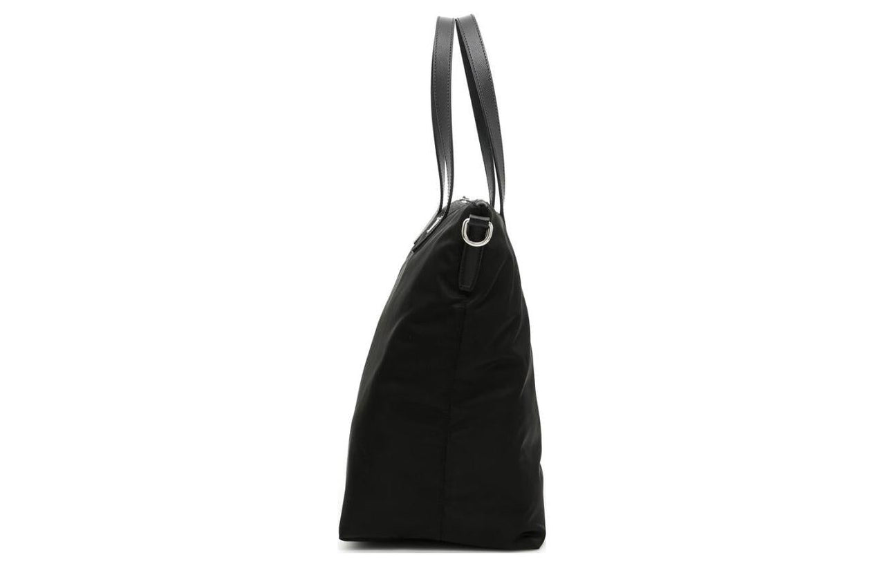 PRADA Fabric Shoulder Bag Crossbody Bag Handbag Men's Black