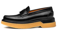 HERMES Dublin Casual Single Shoes Women's Black