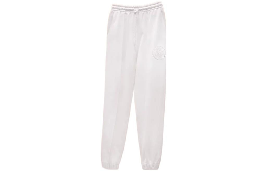 HERMES Casual Pants Women's White
