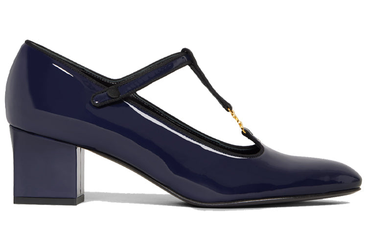 CELINE High Heels Women's Marine Blue