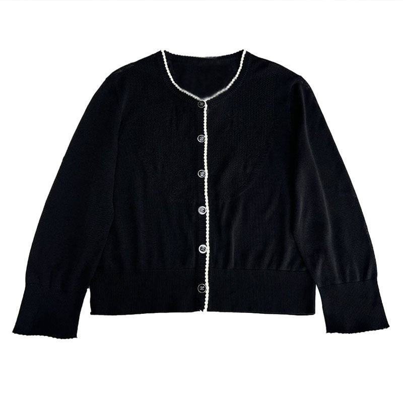 CHANEL FW24 Knitwear Women's Black