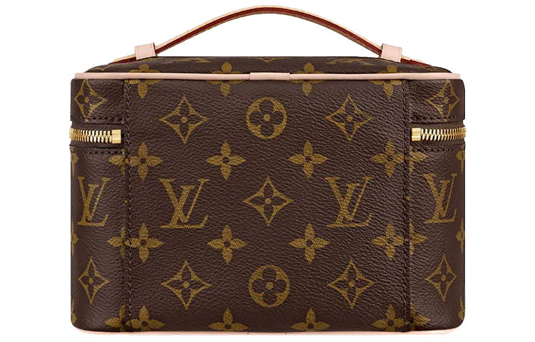LOUIS VUITTON Nice Beauty Case Monogram Mini Brown