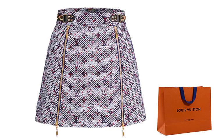 LOUIS VUITTON Casual Short Skirts Women's Purple
