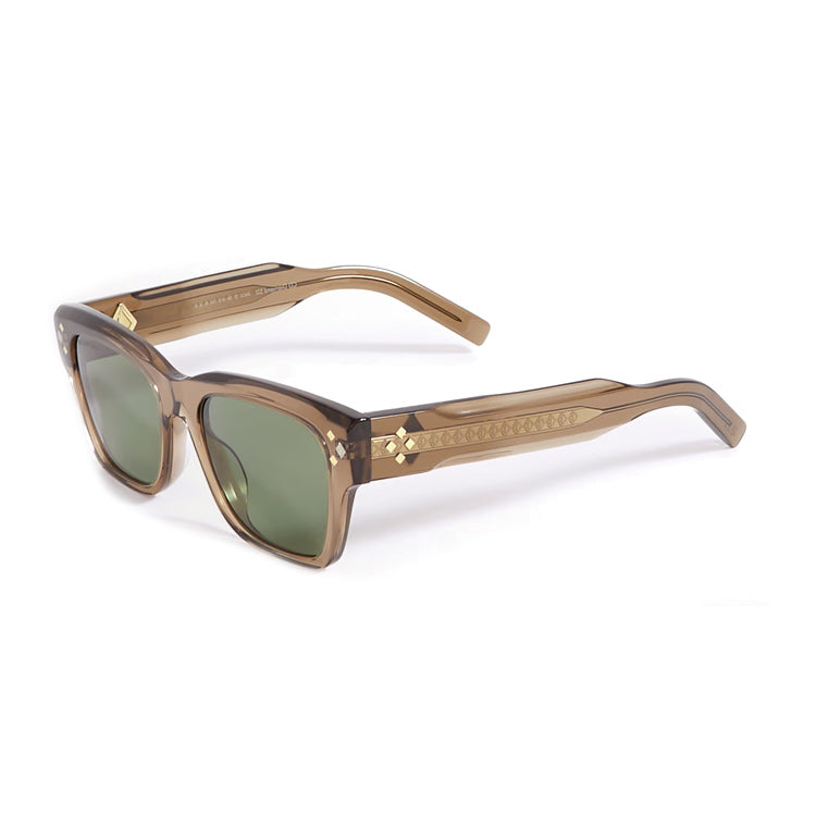 DIOR Acetate Rectangular Sunglasses Men's Brown