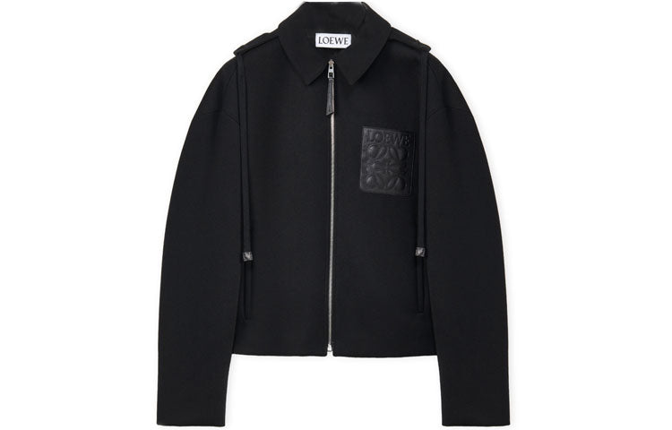 LOEWE Anagram FW22 Parka Coat Men's Black