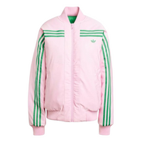 (WMNS) adidas 70s Reversible Bomber Jacket 'Green Pink' JN7656