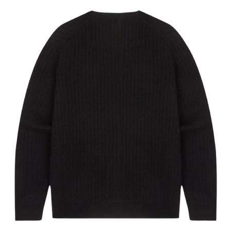 THE NORTH FACE Holiday Cardigan Asia Sizing 'Black' NJ5SR00A
