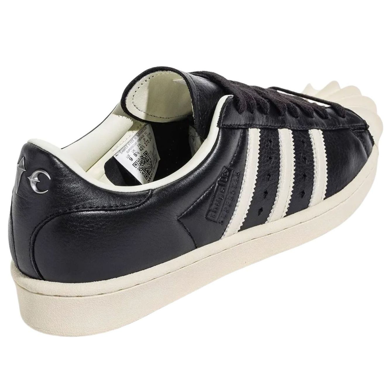 adidas x Thug Club Superstar Vintage 'Black' JS1907