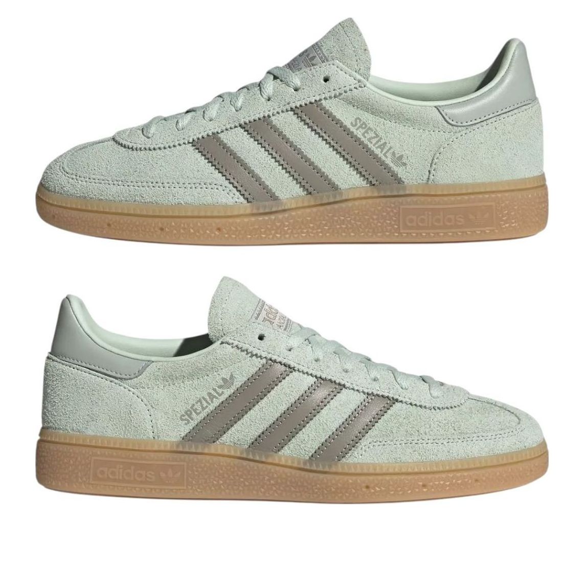 (WMNS) adidas Handball Spezial 'Linen Green Silver Pebble' JR3628