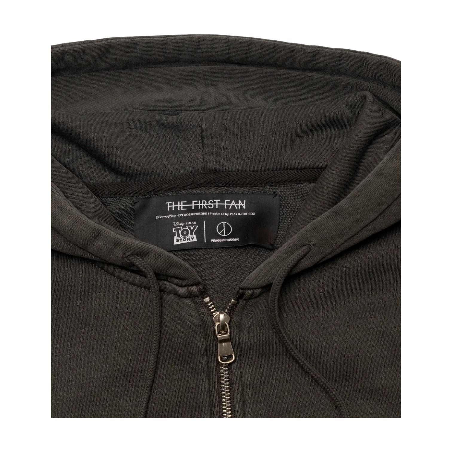 Peaceminusone x Toy Story The First Fan Hooded Jacket 03 'Dark Grey' TP26AP0033