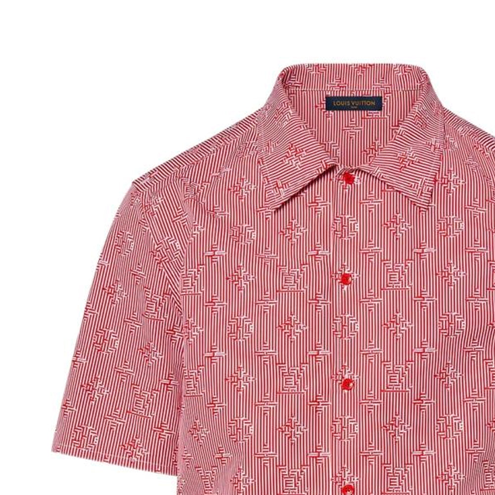 LOUIS VUITTON Lv Fall Series SS22 Shirt Men's Red