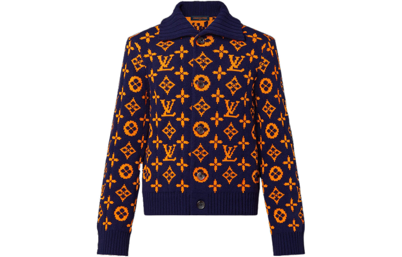 LOUIS VUITTON SS23 Sweater Men's Dark Blue