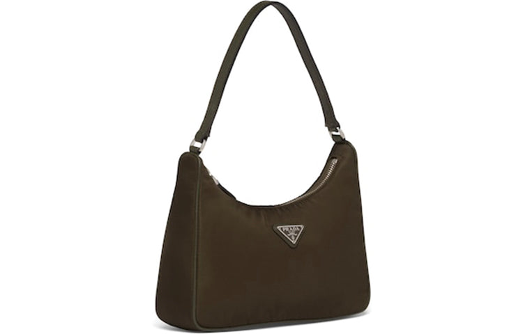 PRADA HoboRe Edition Nylon Shoulder Bag Handbag Women's Brown