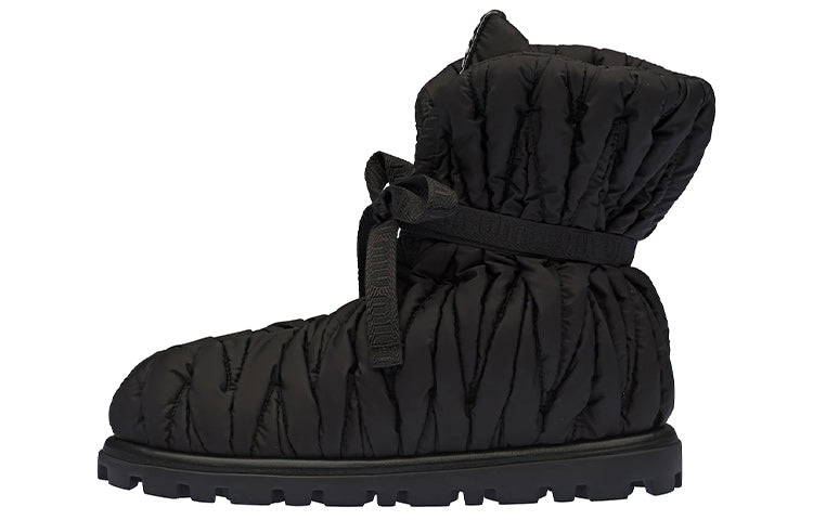 MIU MIU Ankle Boots Women's Black