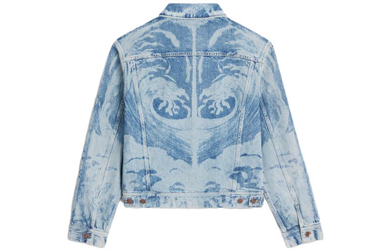 CELINE Denim Jackets Men Blue