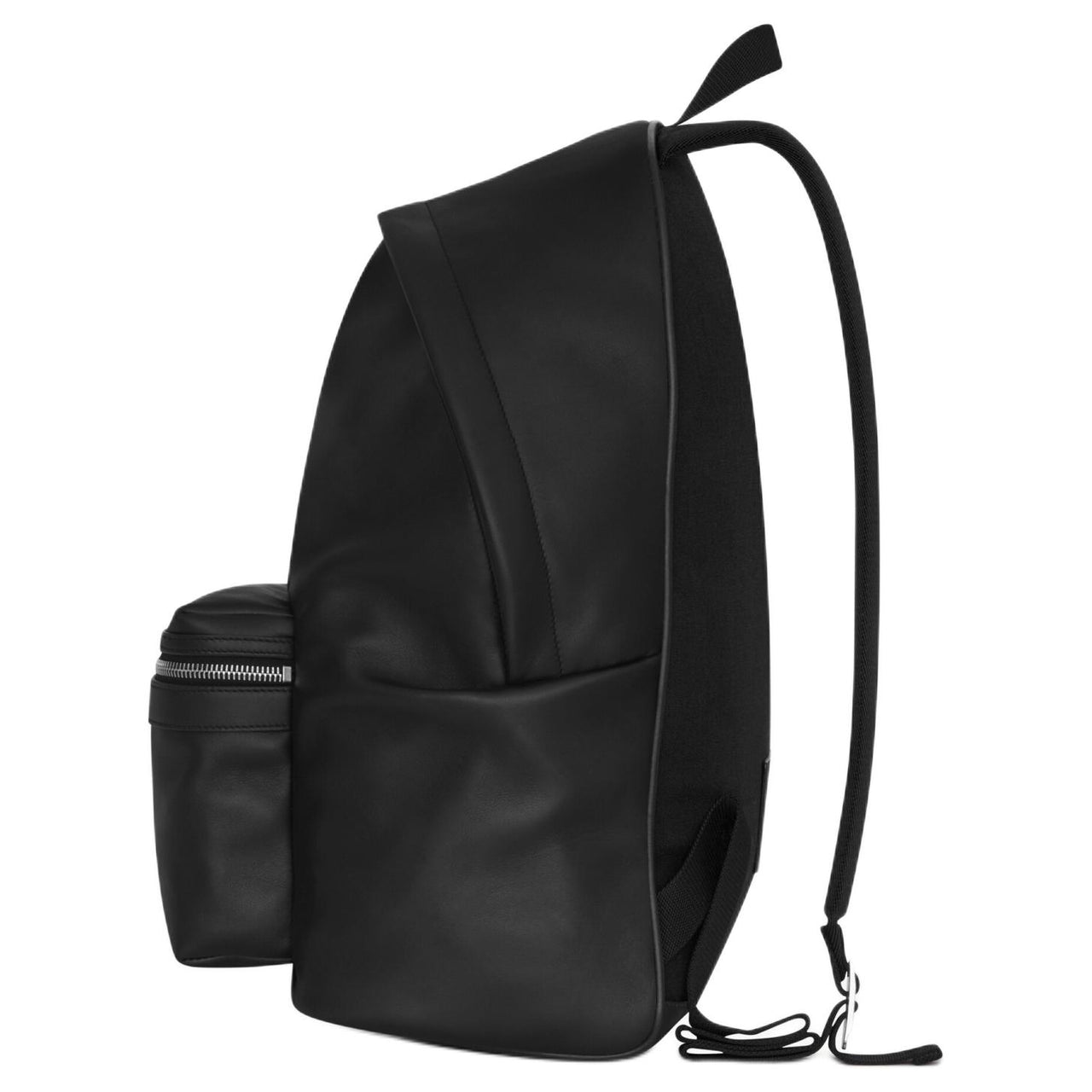 SAINT LAURENT City Leather Backpack Women's Black