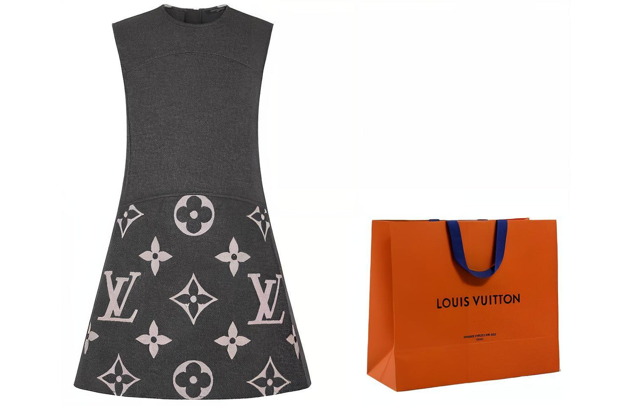 LOUIS VUITTON 2010s Monogram Giant Mini Dress