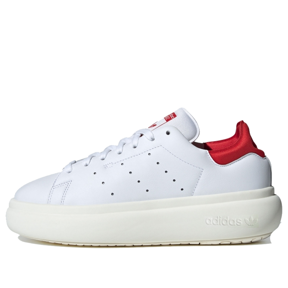 (WMNS) adidas Stan Smith PF 'White Red' IE0452