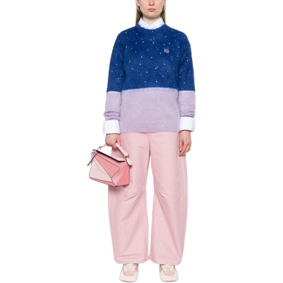 LOEWE Barrel Trousers 'Pink'