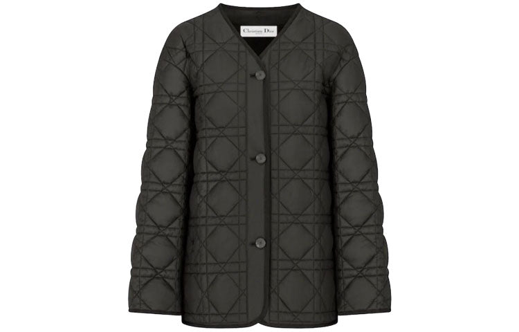 DIOR Puffer Jacket Women's Black